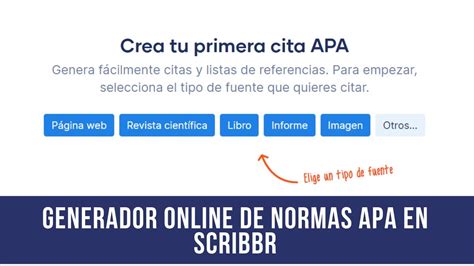 generador de referencias apa|Generador de Citas